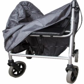 Rollator-Garage mit Gewichtsband